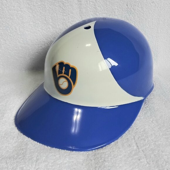 Full-Size 1969 MLB Milwaukee Brewers Collector's Batter's Helmet Never Adjusted! - Picture 2 of 4